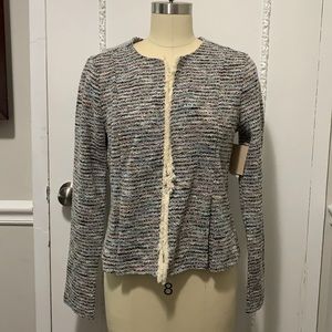 🟣 3/$50! NWT Stretch Tweed 14th & Union Jacket